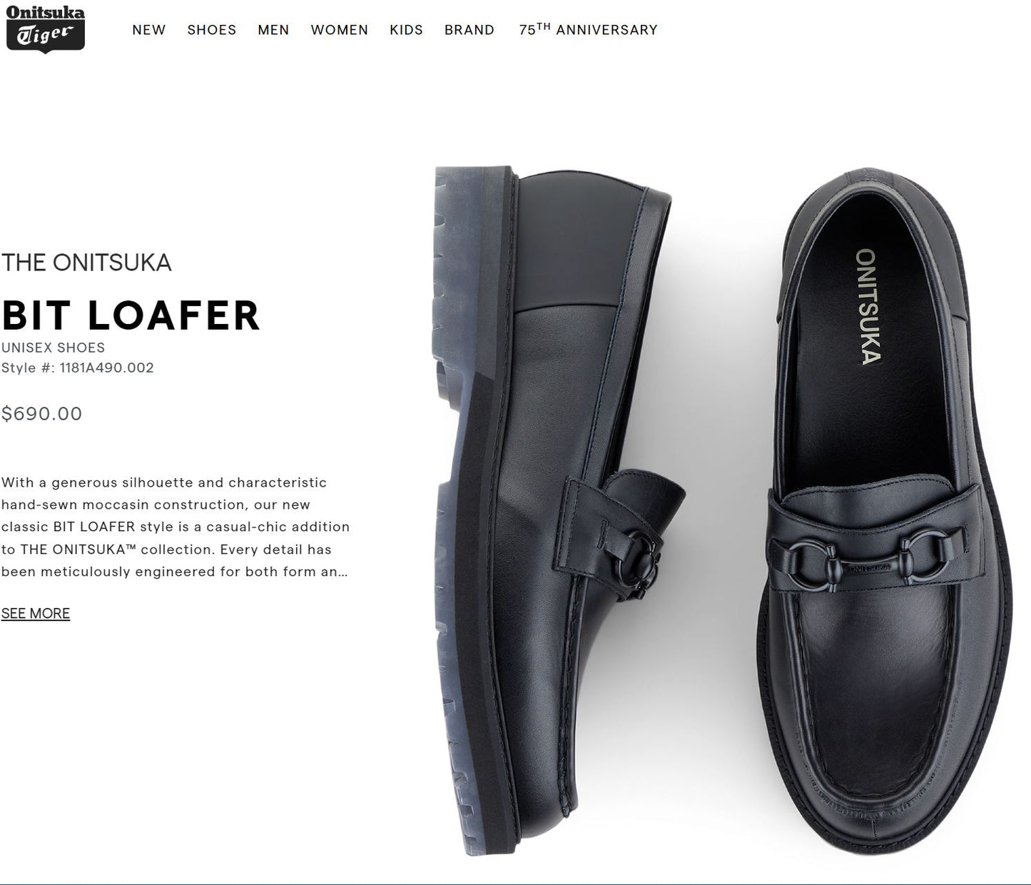 ONITSUKA TIGER LOAFERS